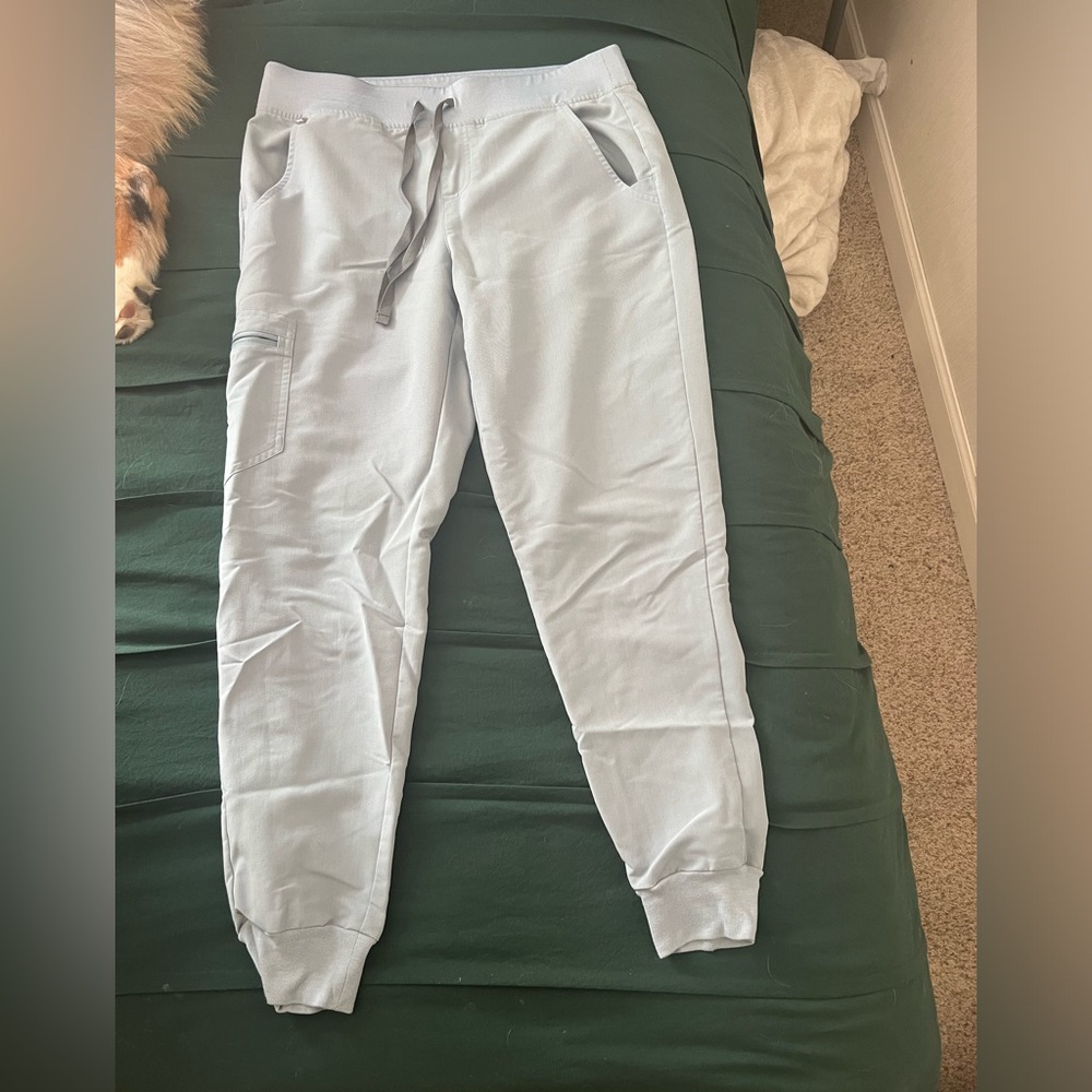 Dusty blue figs regular joggers